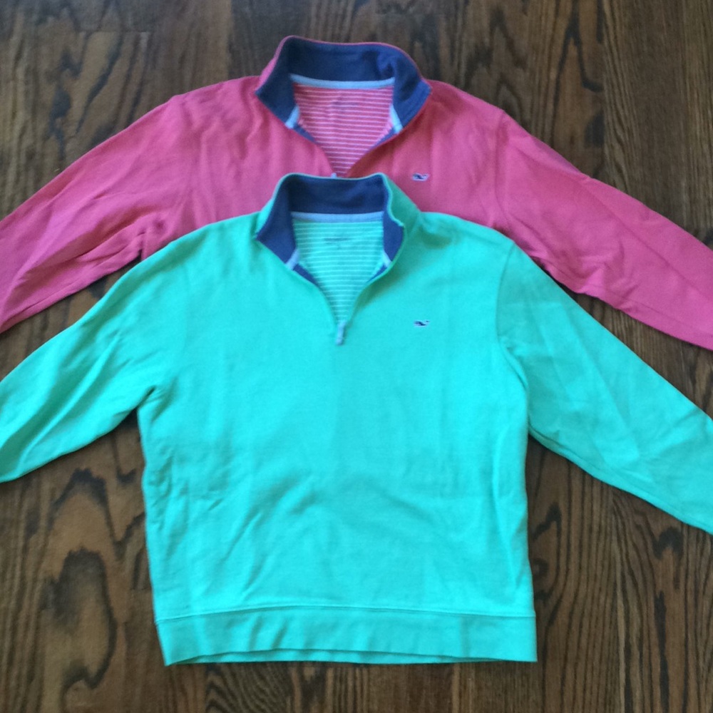 (2) Vineyard Vines Boys 1/4 Zip